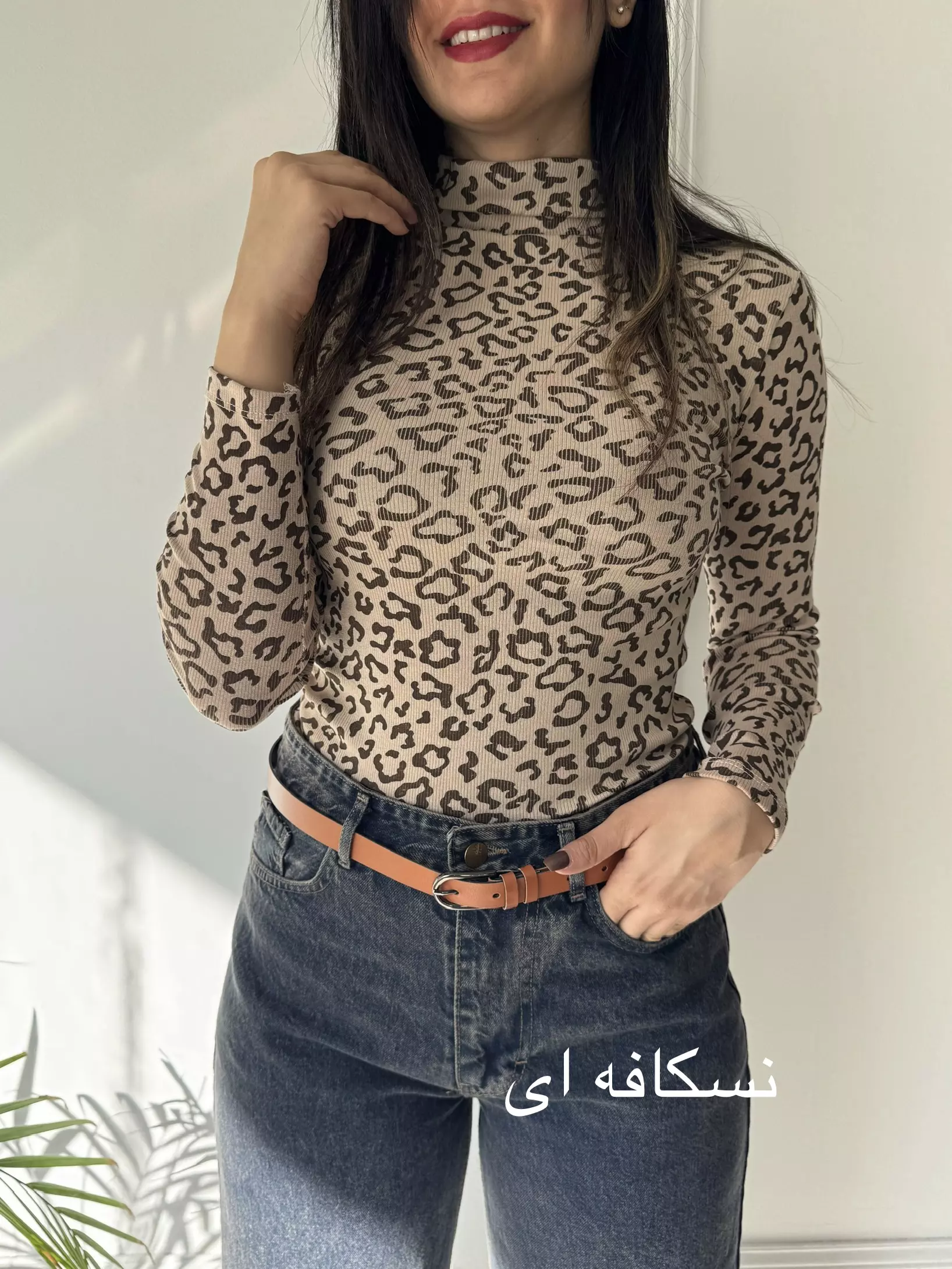 بلوز کبریتی پلنگی